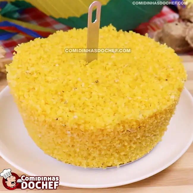 Cuscuz de Milho Simples - Passo 8