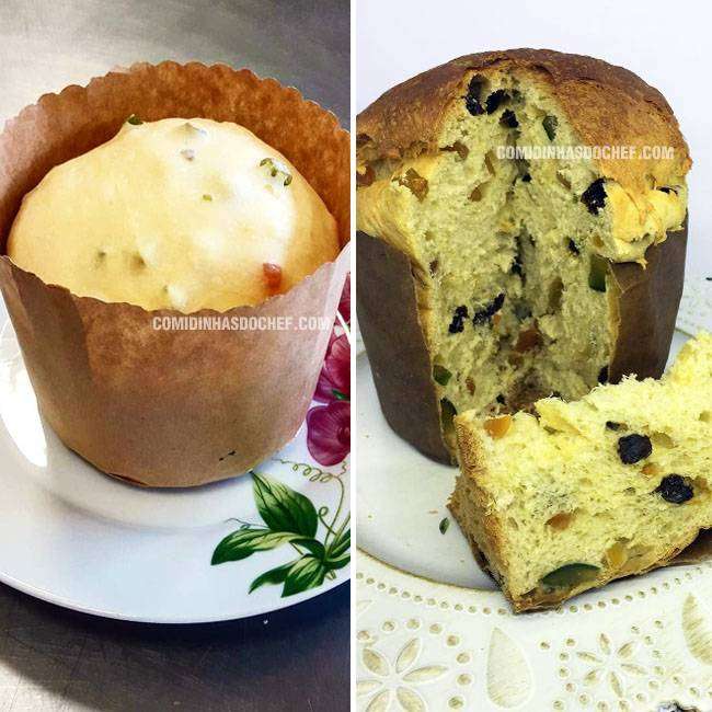 Massa de Panetone Caseiro