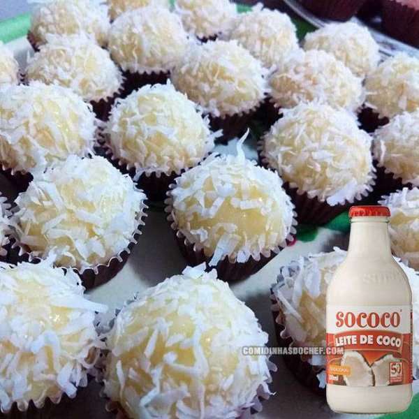 Beijinho de Leite de Coco