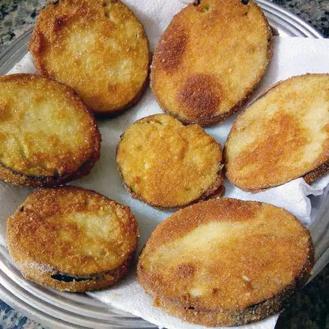 Berinjela Frita Sequinha